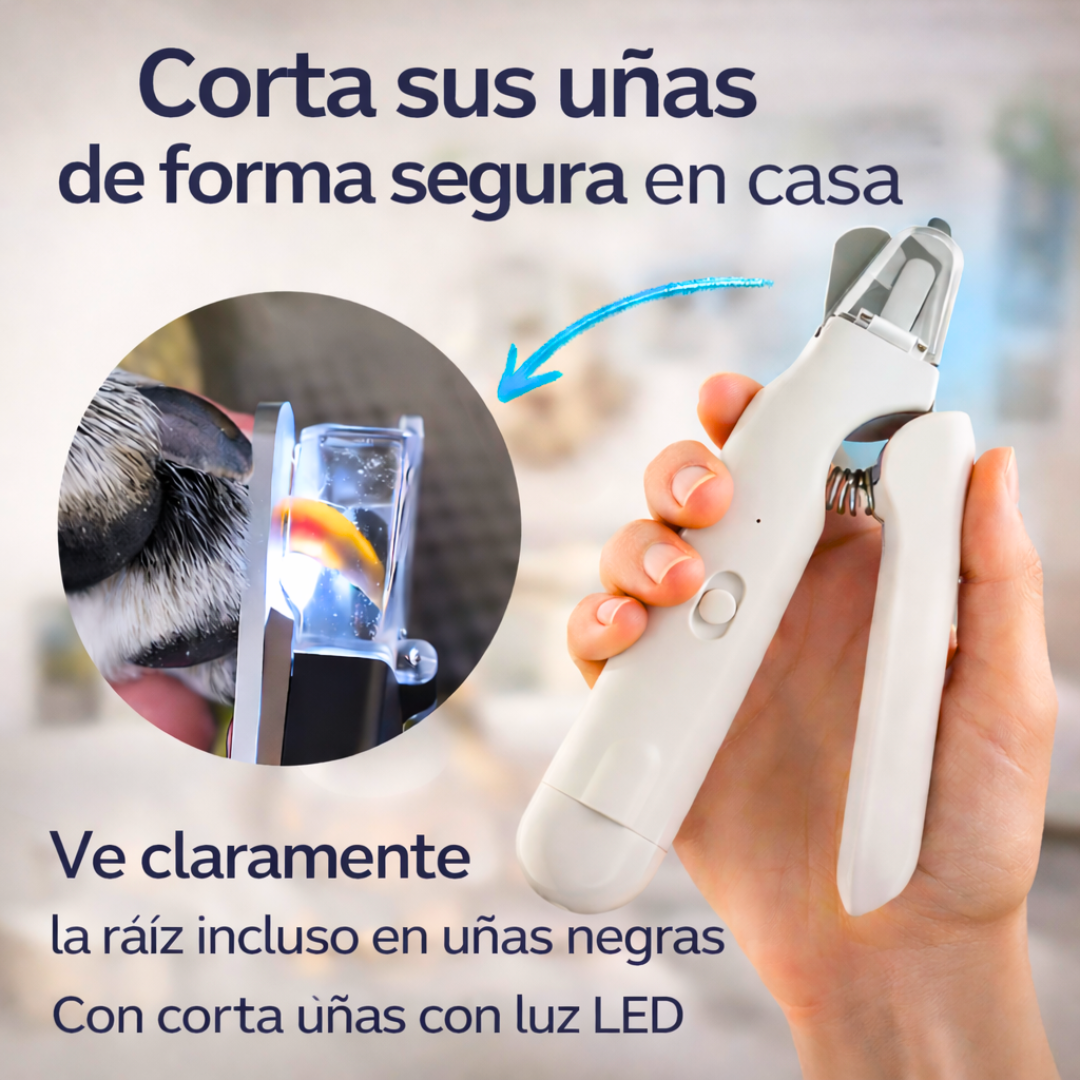 Corta Uñas Pro® 2 en 1 Evita hacerle daño al cortar sus uñas hazlo fácil, seguro y sin estrés en casa