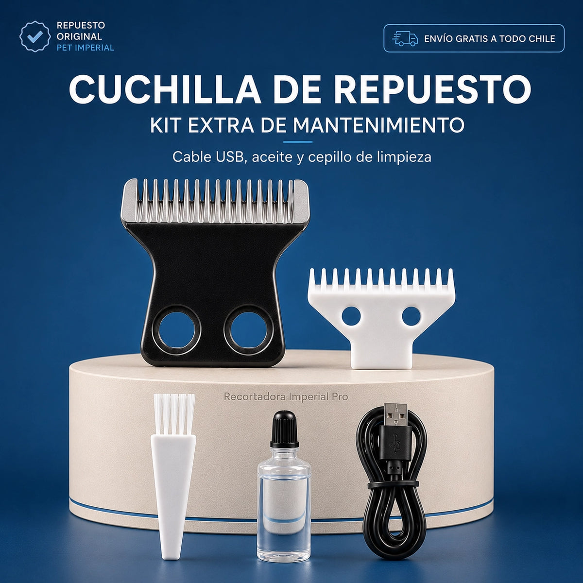 Cuchilla de Repuesto | Recortadora Imperial Pro