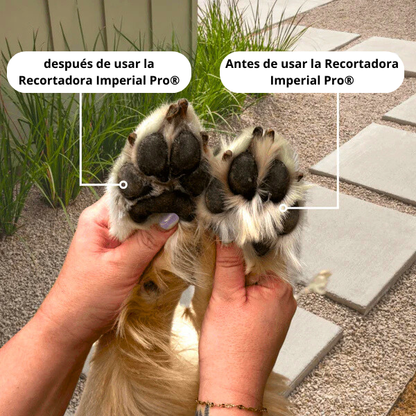 Recortadora Imperial Pro® Patitas limpias y seguras, sin estrés
